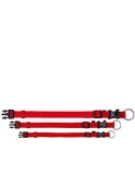 Trixie Classic Collar Nylon Strap, Fully Adjustable, S-M, Red